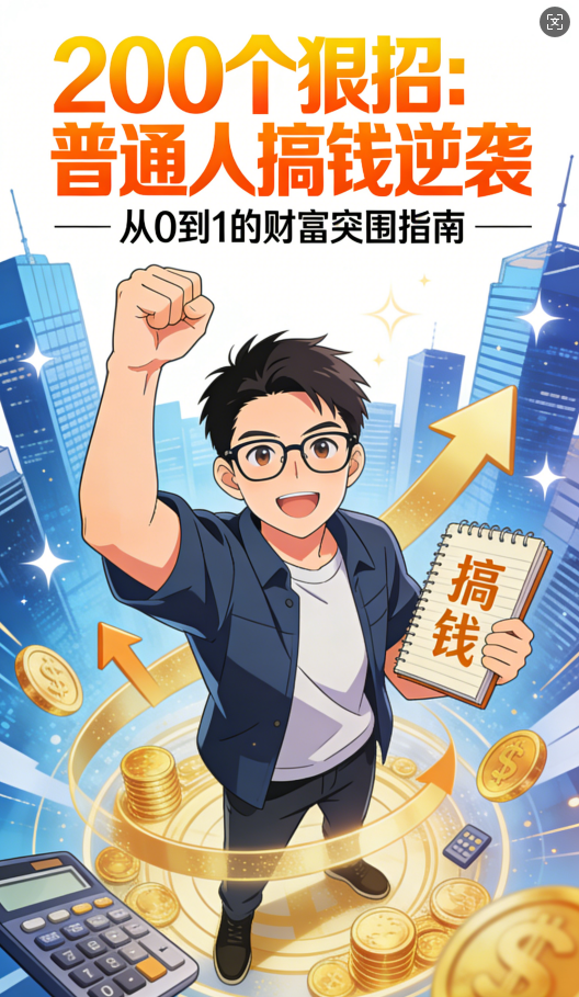 200个狠招：普通人搞钱逆袭