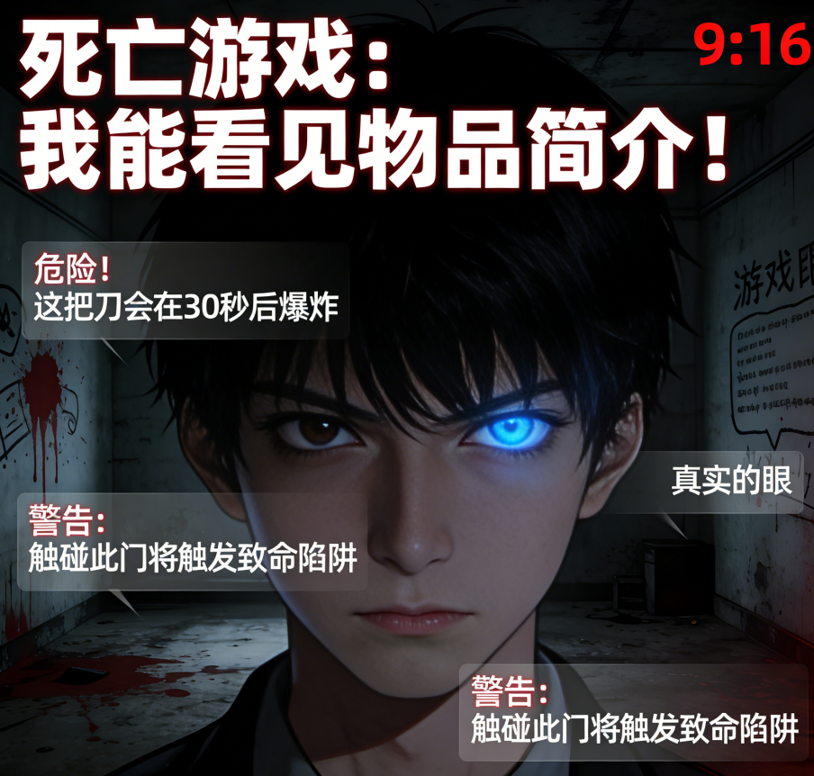 死亡游戏：我能看见物品简介！