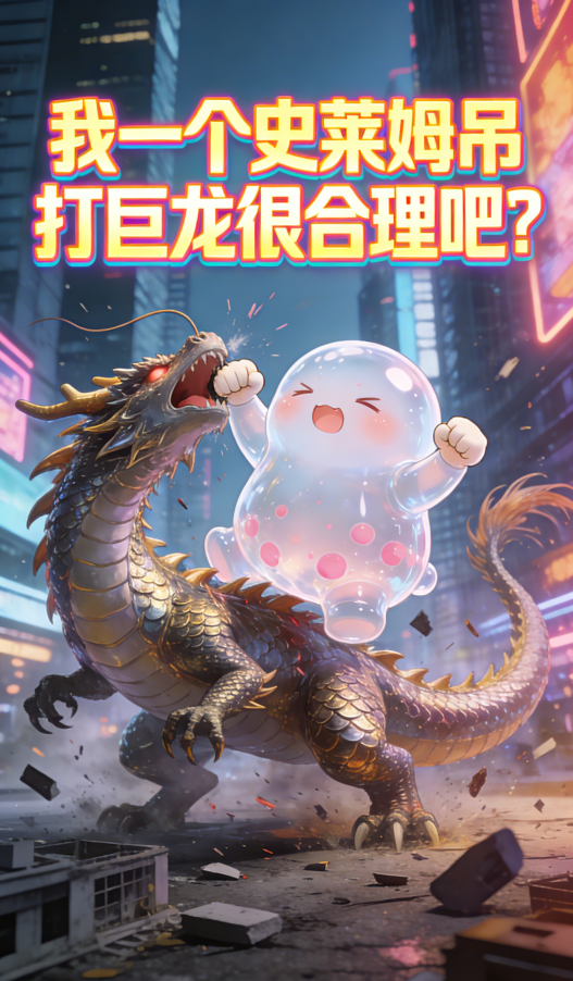 我一个史莱姆吊打巨龙很合理吧？