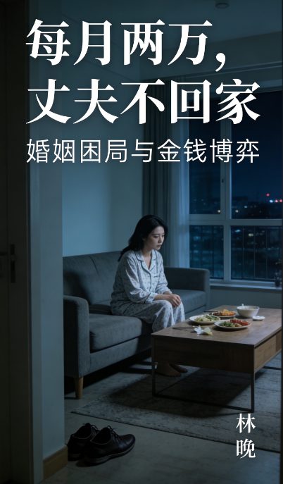 每月两万，丈夫不回家