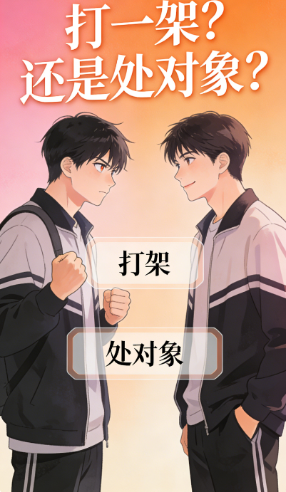打一架？还是处对象？