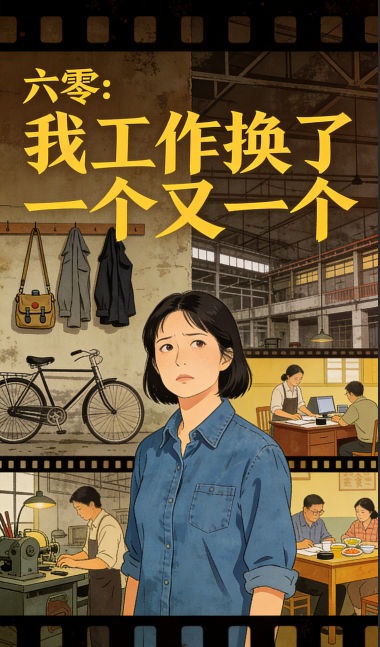 六零：我工作换了一个又一个