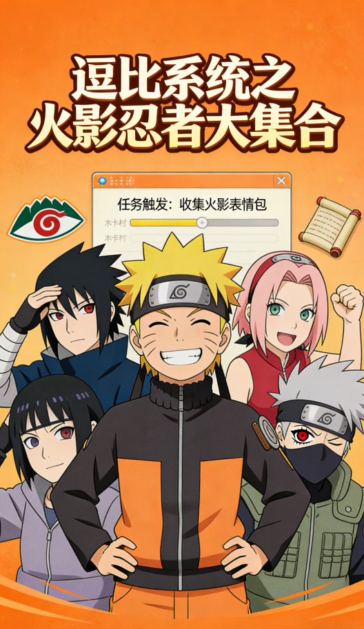 逗比系统之火影忍者大集合