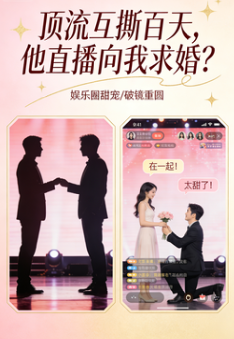 顶流互撕百天，他直播向我求婚？