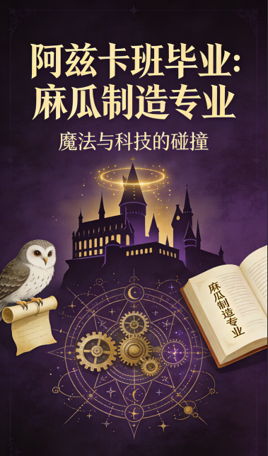 阿兹卡班毕业，麻瓜制造专业