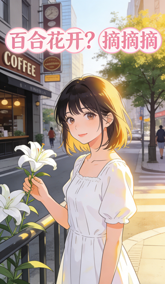 百合花开？摘摘摘