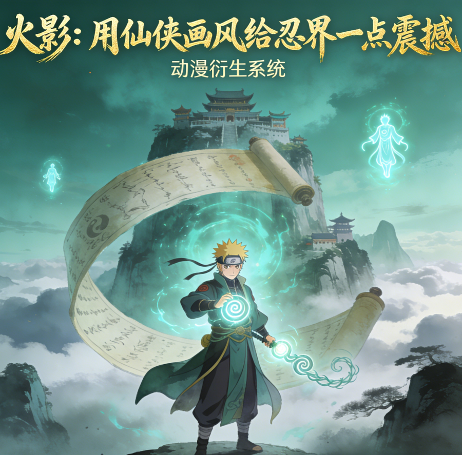 火影：用仙侠画风给忍界一点震撼