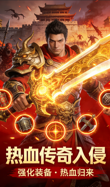 热血传奇入侵，我可以强化装备
