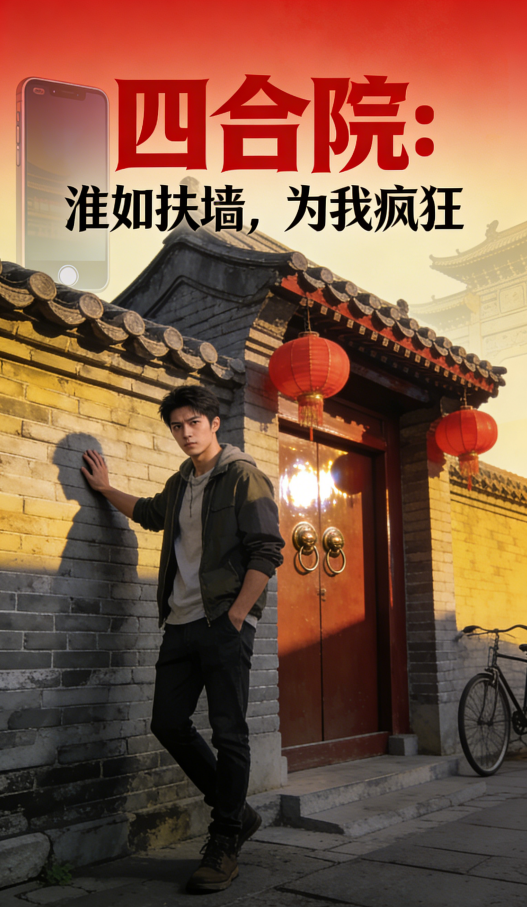 四合院：淮如扶墙，为我疯狂