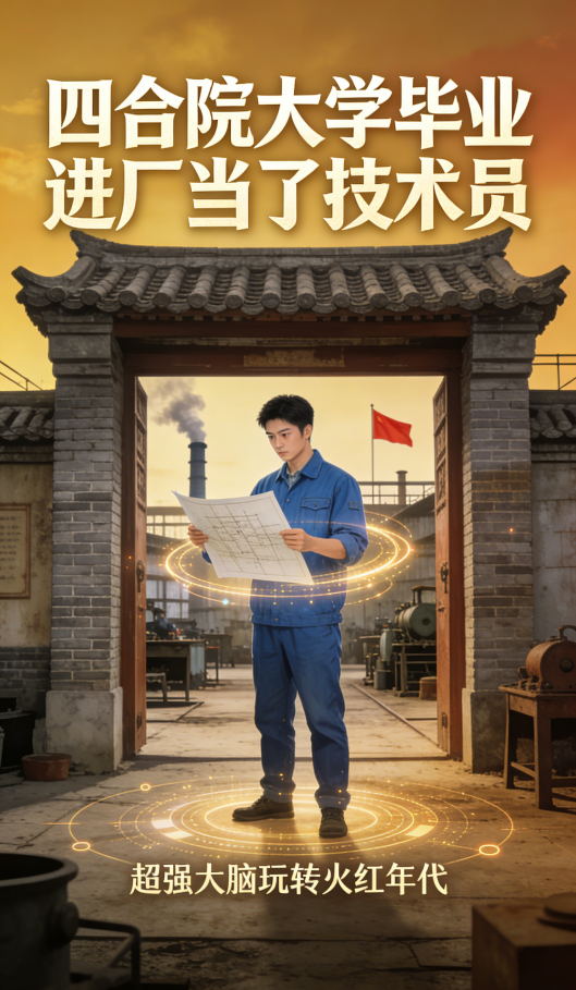 四合院大学毕业进厂当了技术员